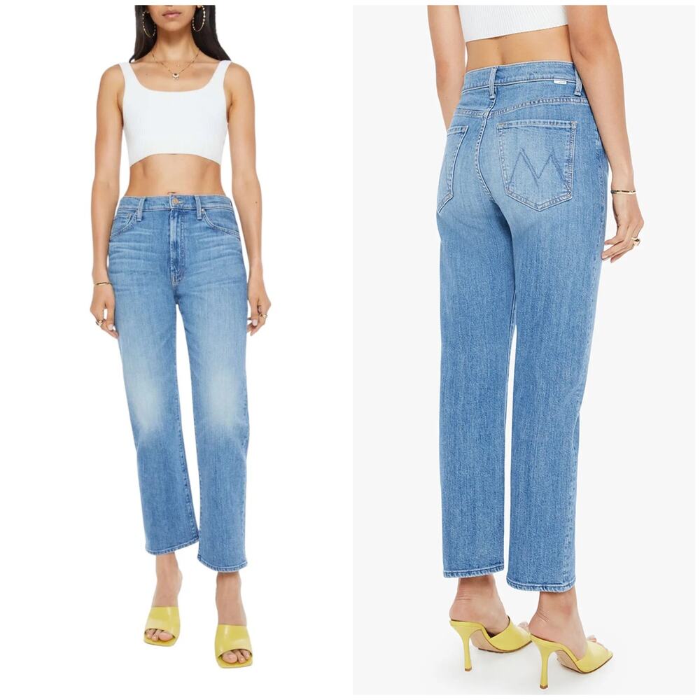 Mother The Ditcher Crop Jeans Boogie Down